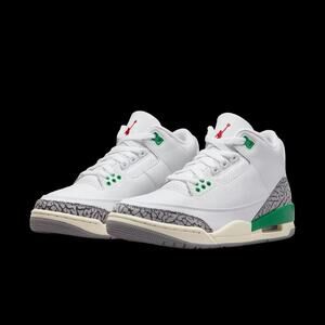 Air jordan Women's 3 Retro "Lucky Green"- 9.5